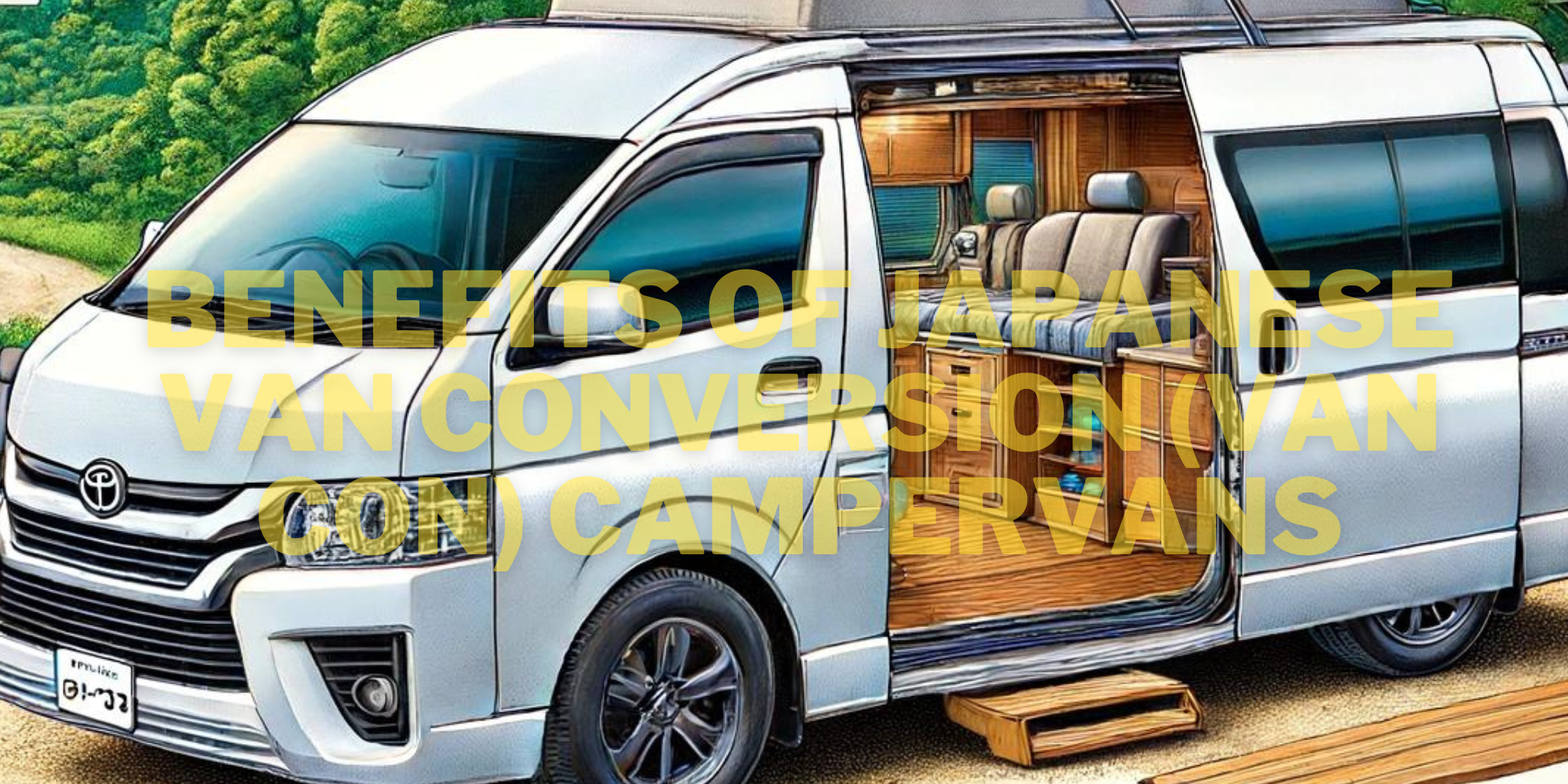 Benefits of Japanese Van Conversion (Van Con) Campervans