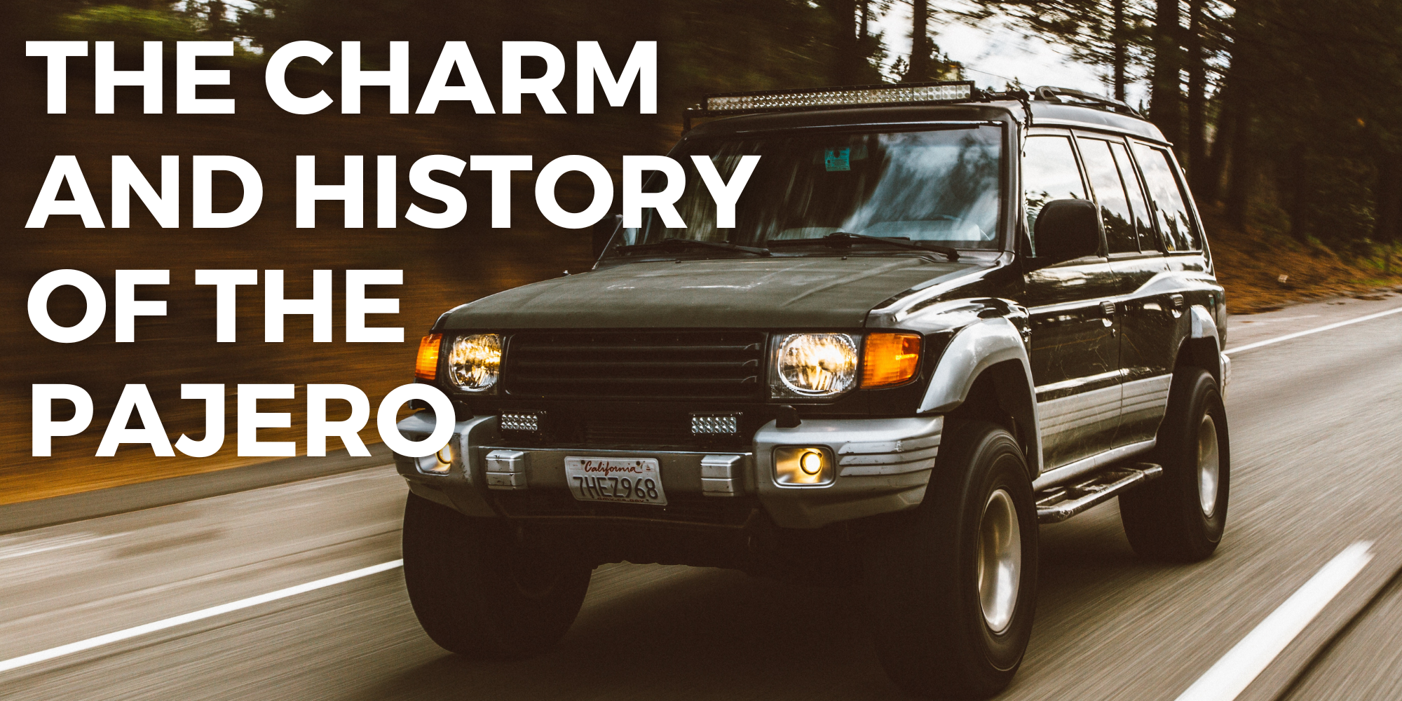 The Charm and History of the Pajero